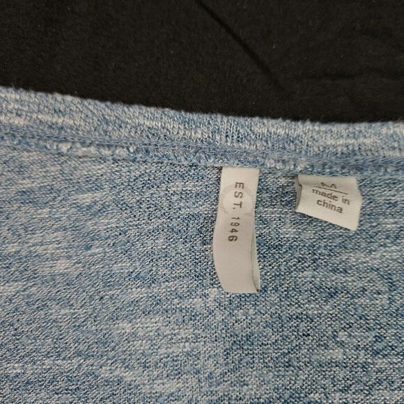 Est. 1946 Womens T-Shirt Multi-Color Size Medium Rayon Blend 3/4 Sleeve Pullover - Picture 6 of 11